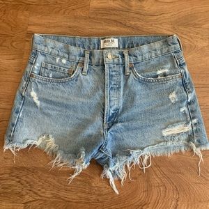 AGOLDE Parker Vintage Cut Off Denim Shorts size 27